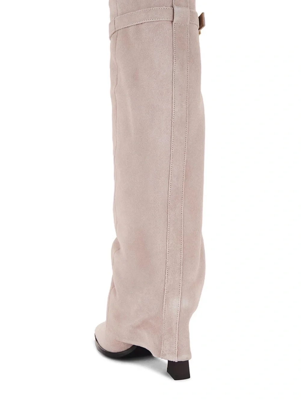 NWT Free People Felicity Foldover Boot in Dust Bunny Sz 9.5